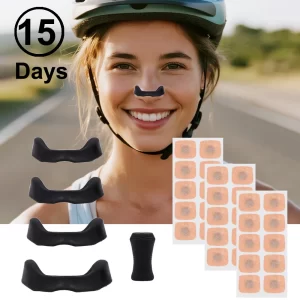 Magnetic Nasal Dilator Anti-Snore Nose Strips, Boost Oxygen Intake, Sleep Breathing Starter Kit with Accessories